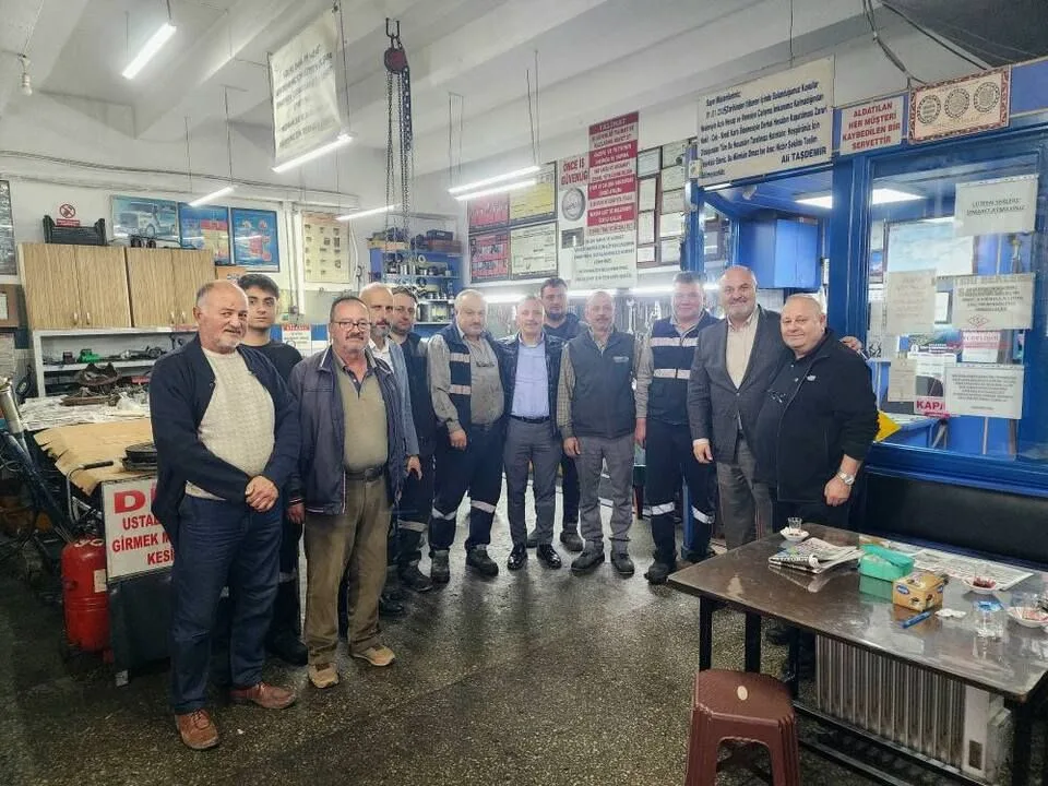 Giresun'da Başkan Yılmaz esnafın yanında!