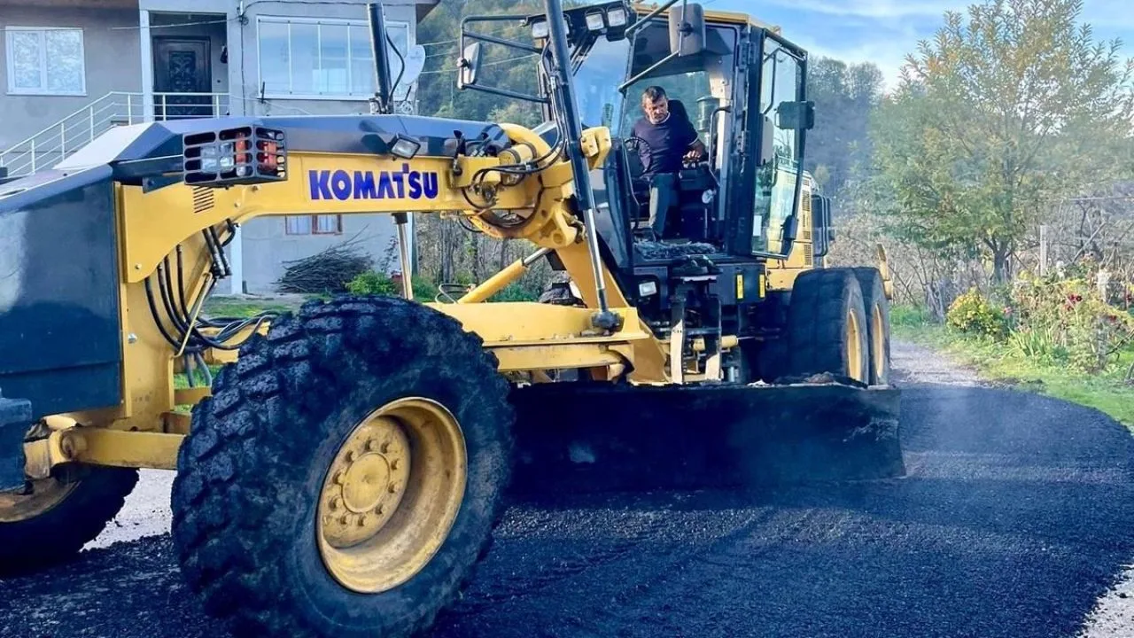 Giresun’da ekipler güneşli havaları değerlendiriyor