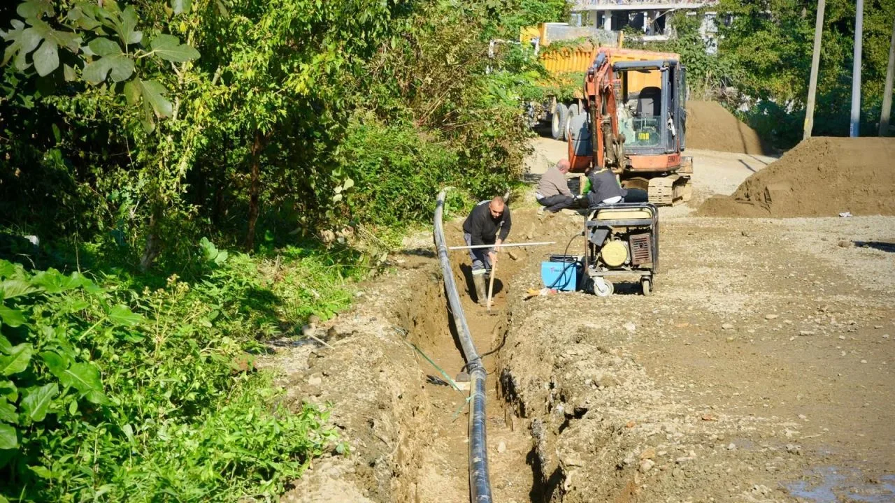 Giresun’da iki mahalleye yeni içme suyu şebekesi!
