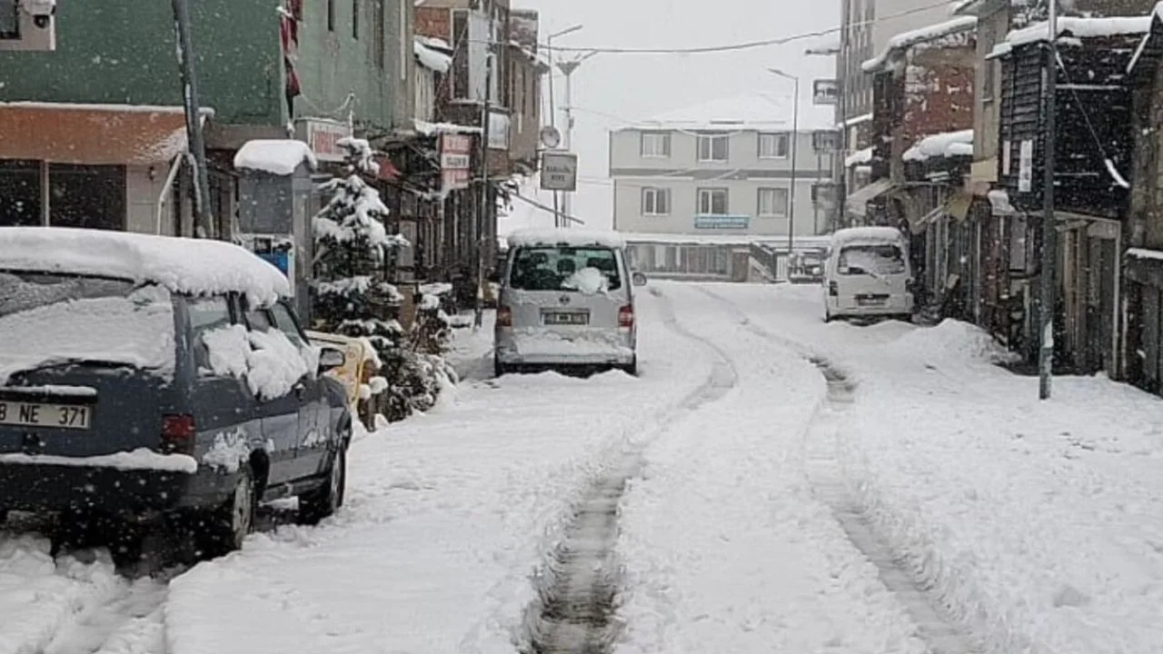 Giresun’da kara kış kapıyı çaldı!