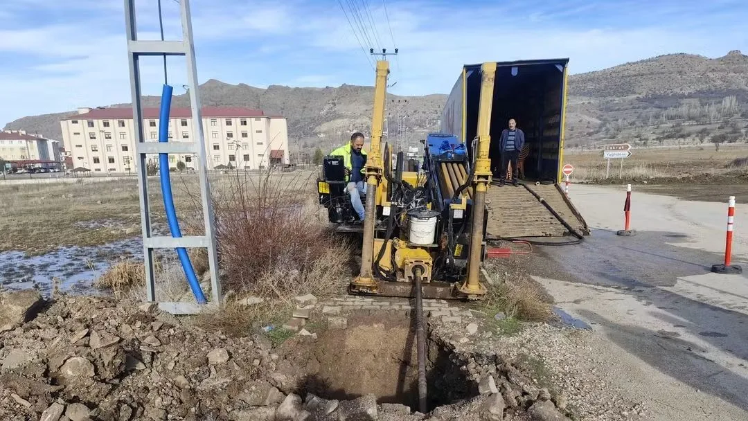 Giresun'daki Yeni TOKİ Bölgesinde Doğalgaz Çalışmaları Hız Kazandı