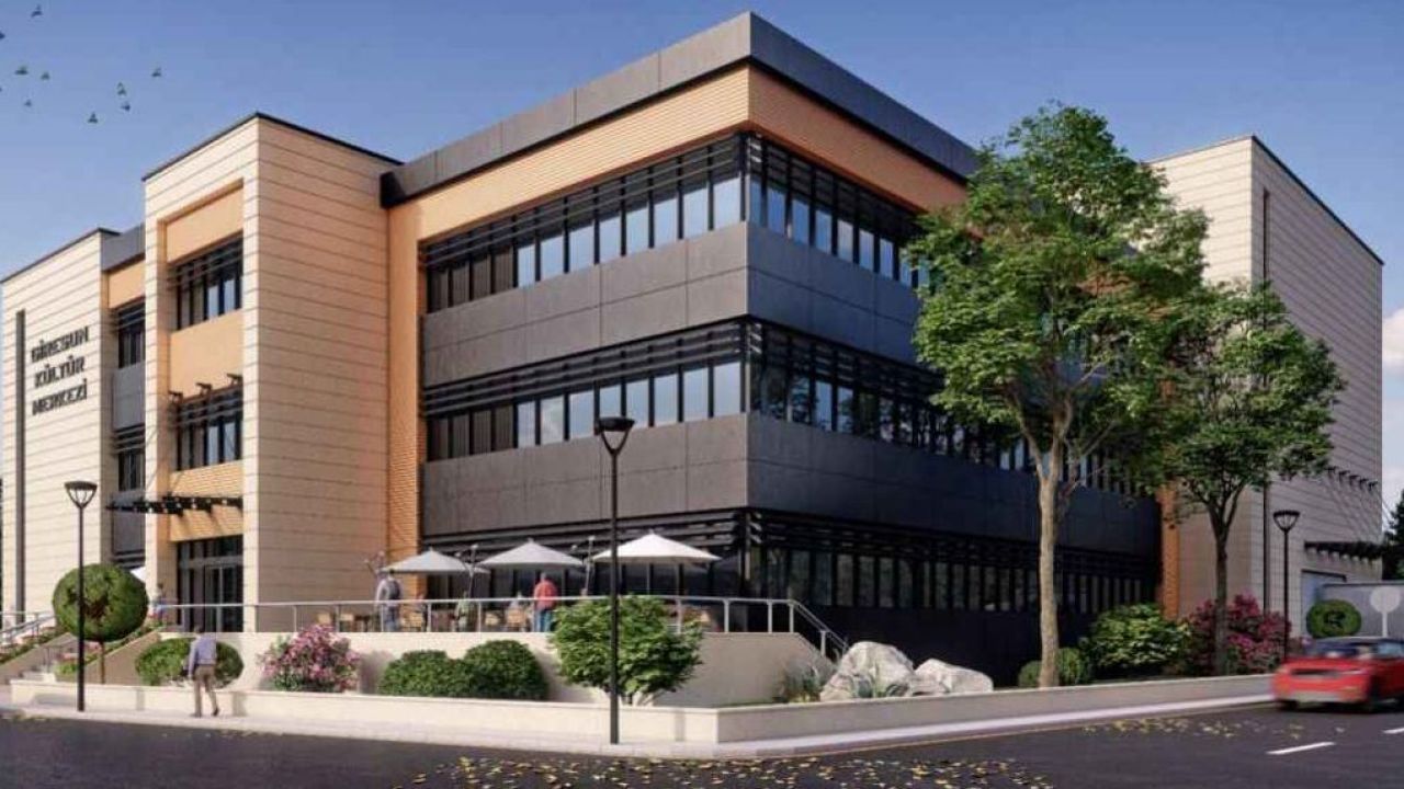 Giresun Kültür Merkezi projesine revize!