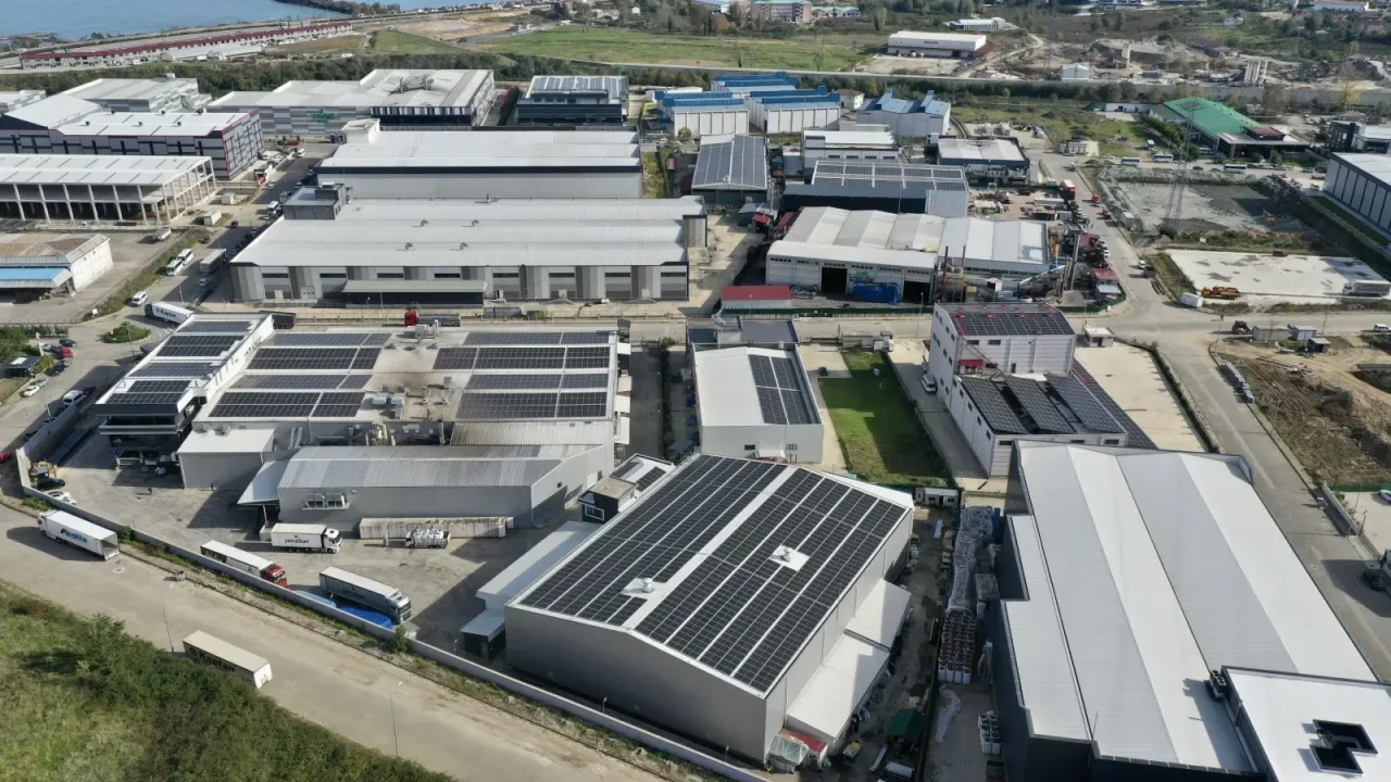 Giresun'un 2. Organize Sanayi Bölgesi enerjisini güneşten alıyor