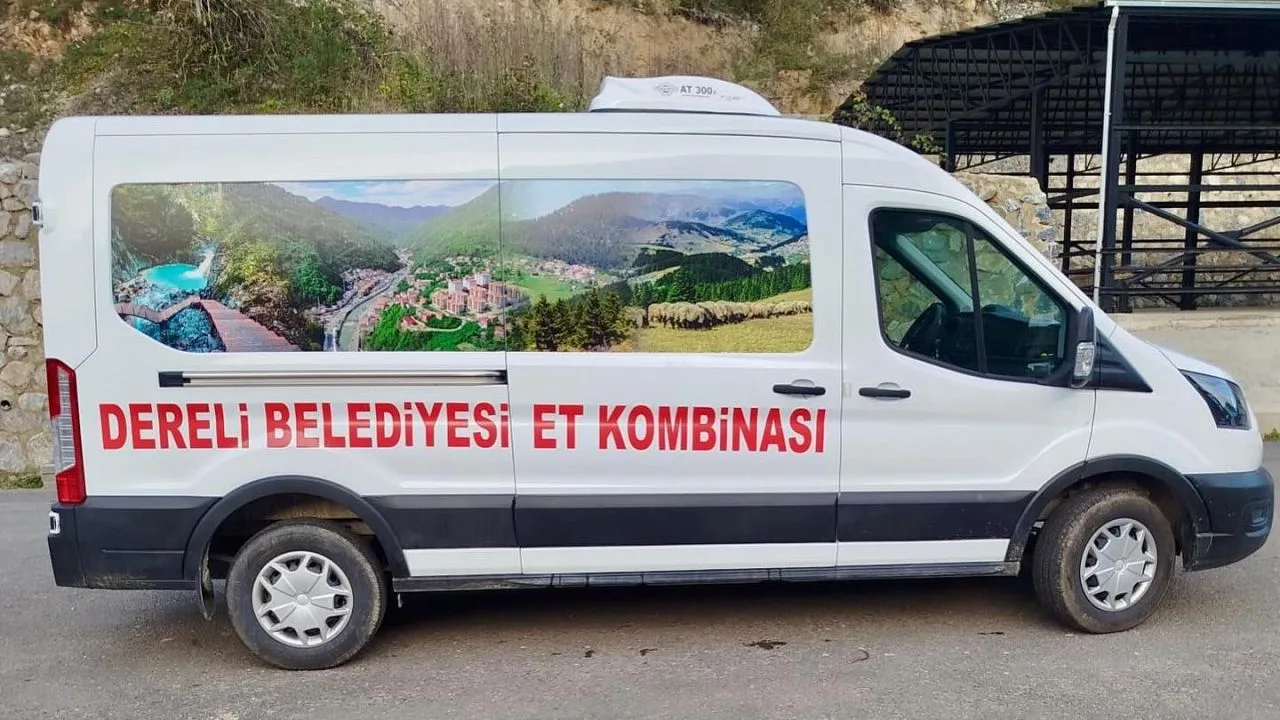 Giresun’un Dereli ilçesine yeni et taşıma aracı
