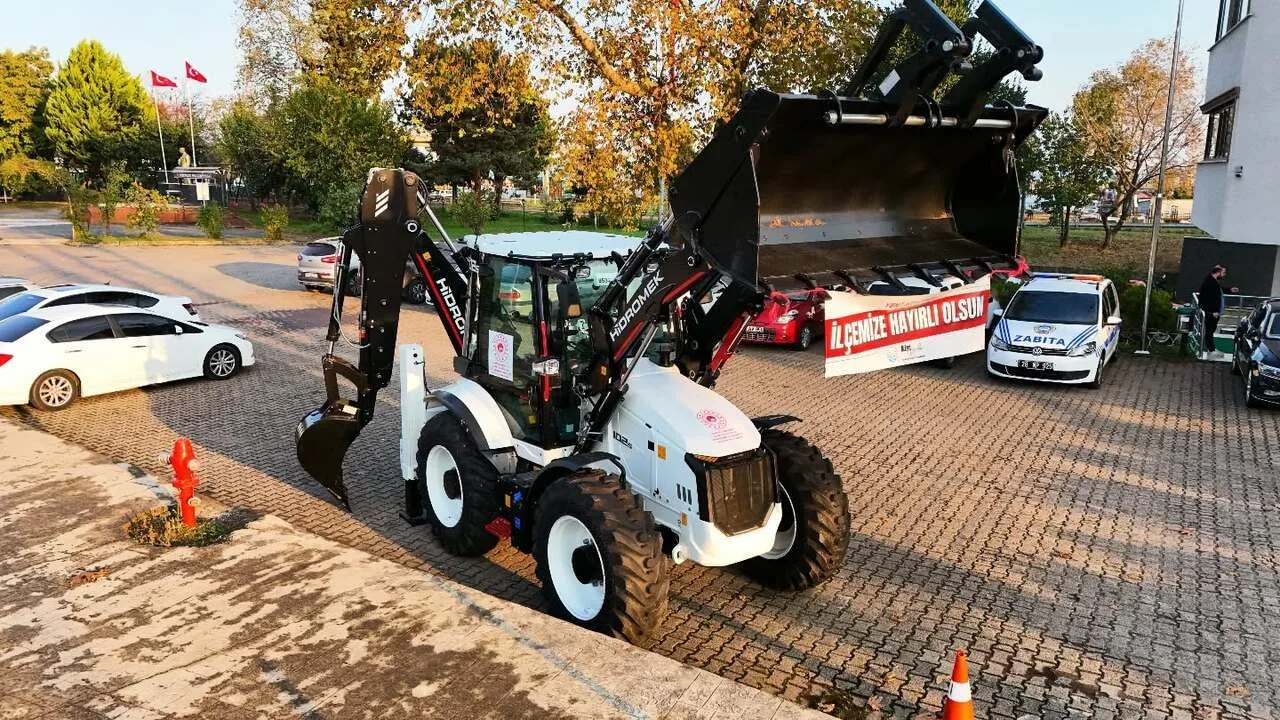 Giresun’un Piraziz Belediyesine yeni araç