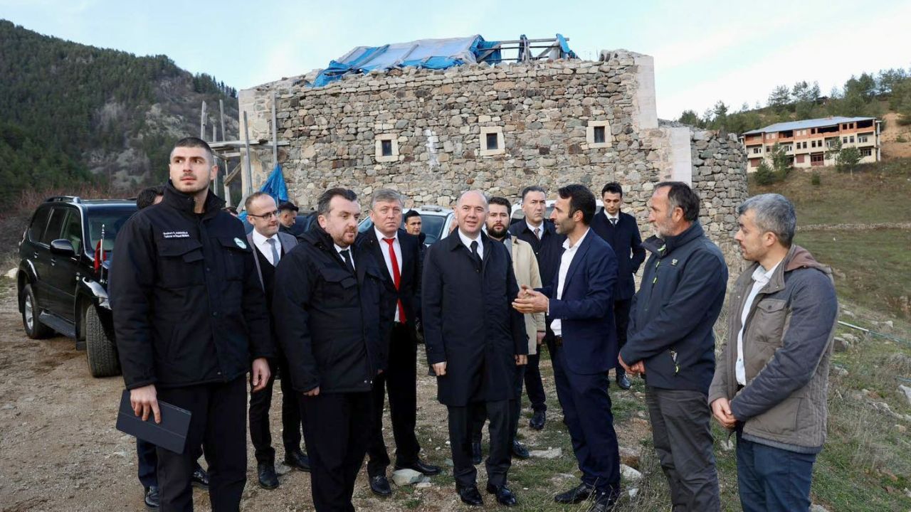 Giresun Valisi Serdengeçti, turizm destinasyonlarını inceledi