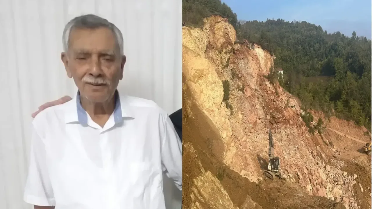 Göçük altında kalan işçi için hüzünlü bekleyiş