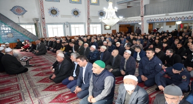 Karabük'te şehit Astsubay Kıdemli Başçavuş Nuri Özcan için mevlit okutuldu
