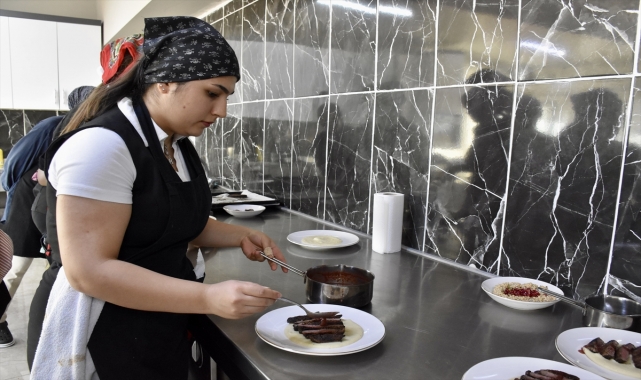 Ordu'da aşçı yardımcılığı kursu düzenlendi