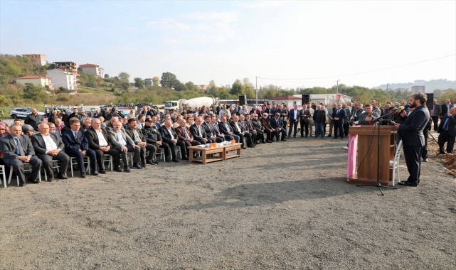 Ordu'da Ünye Yatılı Hafızlık Kur'an Kursunun temeli atıldı