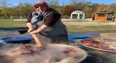 Samsun'da kış hazırlıkları geleneksel kocabaş turşusu yapımıyla sürüyor
