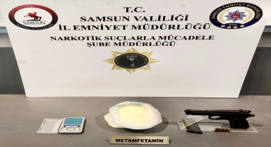 Samsun'da uyuşturucu operasyonunda 1 kişi gözaltına alındı