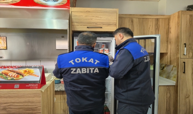 Tokat'ta zabıta ekipleri restoranları denetledi