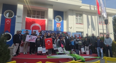 Yente Gazzeli çocukları havacılık teknolojileriyle buluşturdu