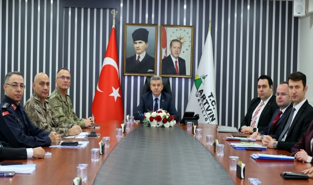 Artvin'de Güvenlik ve Asayiş Koordinasyon Toplantısı yapıldı