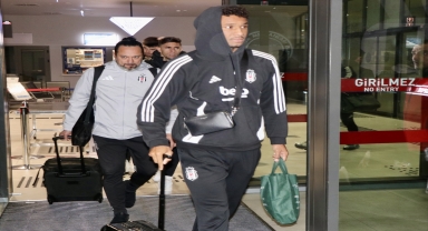 Beşiktaş kafilesi Trabzon'a geldi 