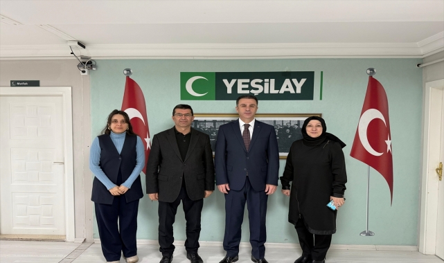 Çorum Cumhuriyet Başsavcısı Bektaş, Yeşilay'ı ziyaret etti