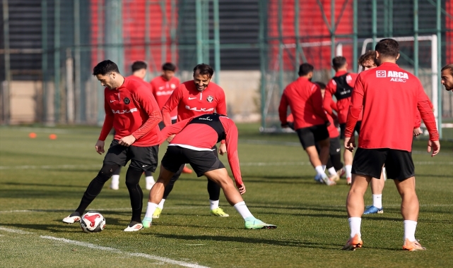 Çorum FK, Alanyaspor maçının hazırlıklarını sürdürdü