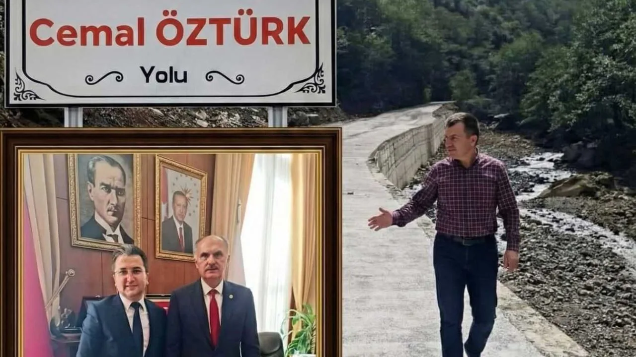 Giresun’da merhum vekil Öztürk’ün adı ölümsüzleşiyor!