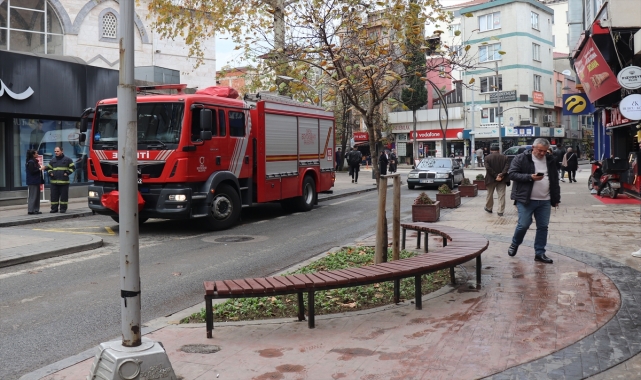 Ordu’da iş yerinde çıkan yangında dumandan etkilenen kişi tedavi altına alındı
