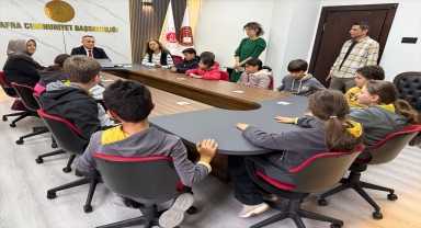 Samsun'da öğrenciler Adalet Sarayı'nın işleyişini yerinde gördü