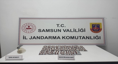 Samsun'da uyuşturucu operasyonunda 2 zanlı yakalandı