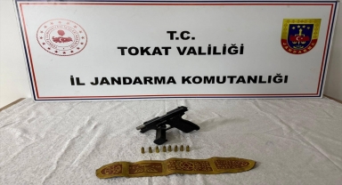 Tokat'ta tarihi eser operasyonunda 1 zanlı yakalandı
