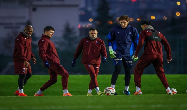 Trabzonspor, Galatasaray maçının hazırlıklarına başladı