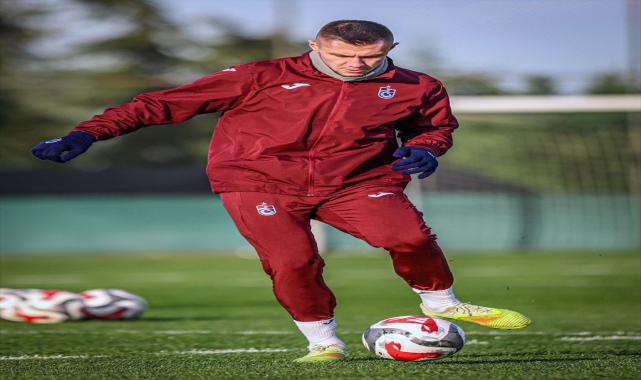 Trabzonspor, Gençlerbirliği maçı hazırlıklarını sürdürdü