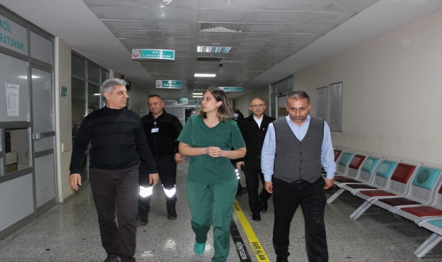 Zonguldak'ta hastane ve acil sağlık istasyonlarına denetim