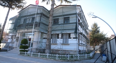 Tokat'ta tarihi belediye binası restore ediliyor