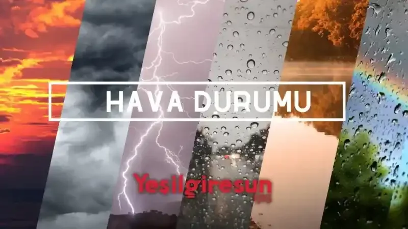 Giresun'da Hava Değişiyor: 3 Mart Salı Günü Gece Yağmura Dikkat!