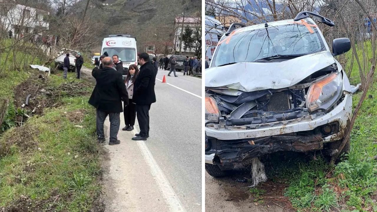 Giresun’da Trafik Kazası! 1 Ölü