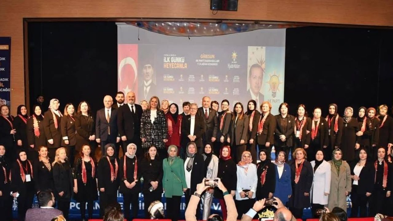 Giresun Teşkilatı Zirvede: AK Parti Kadın Kolları Türkiye 2’nciliğini Kaptı