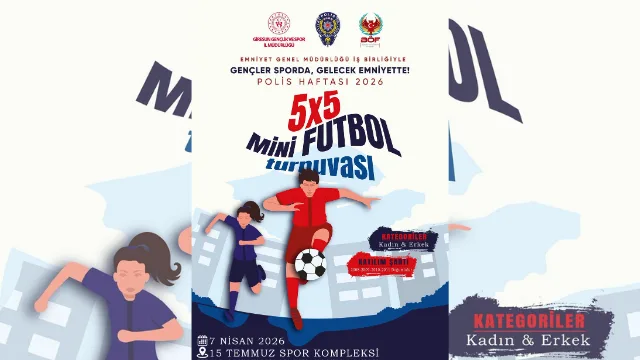 Gençler Sahaya İniyor: Polis Haftası’na Özel Futbol Turnuvası