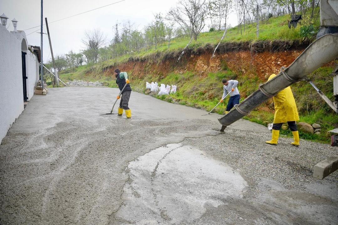Giresun Belediyesi'nden Mahallelere Konforlu Ulaşım