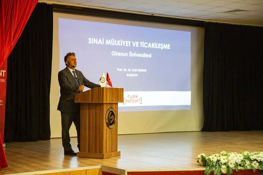 TÜRKPATENT Başkanı Durak Giresun Üniversitesi’nde Konuştu