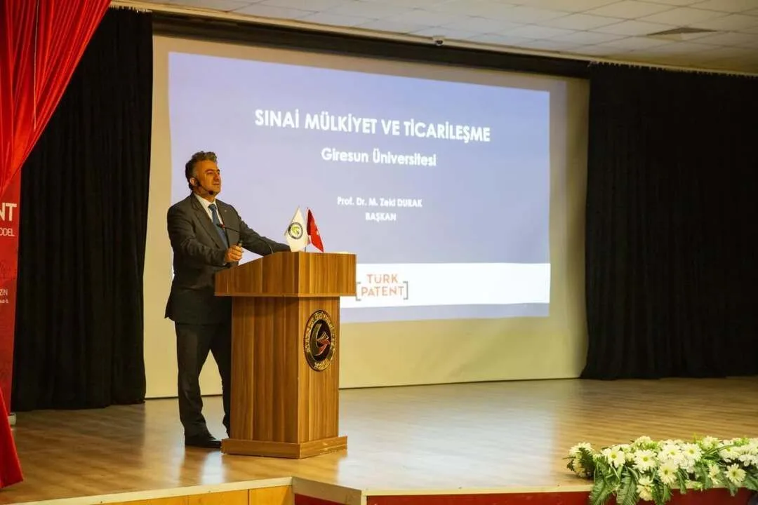 TÜRKPATENT Başkanı Durak Giresun Üniversitesi’nde Konuştu