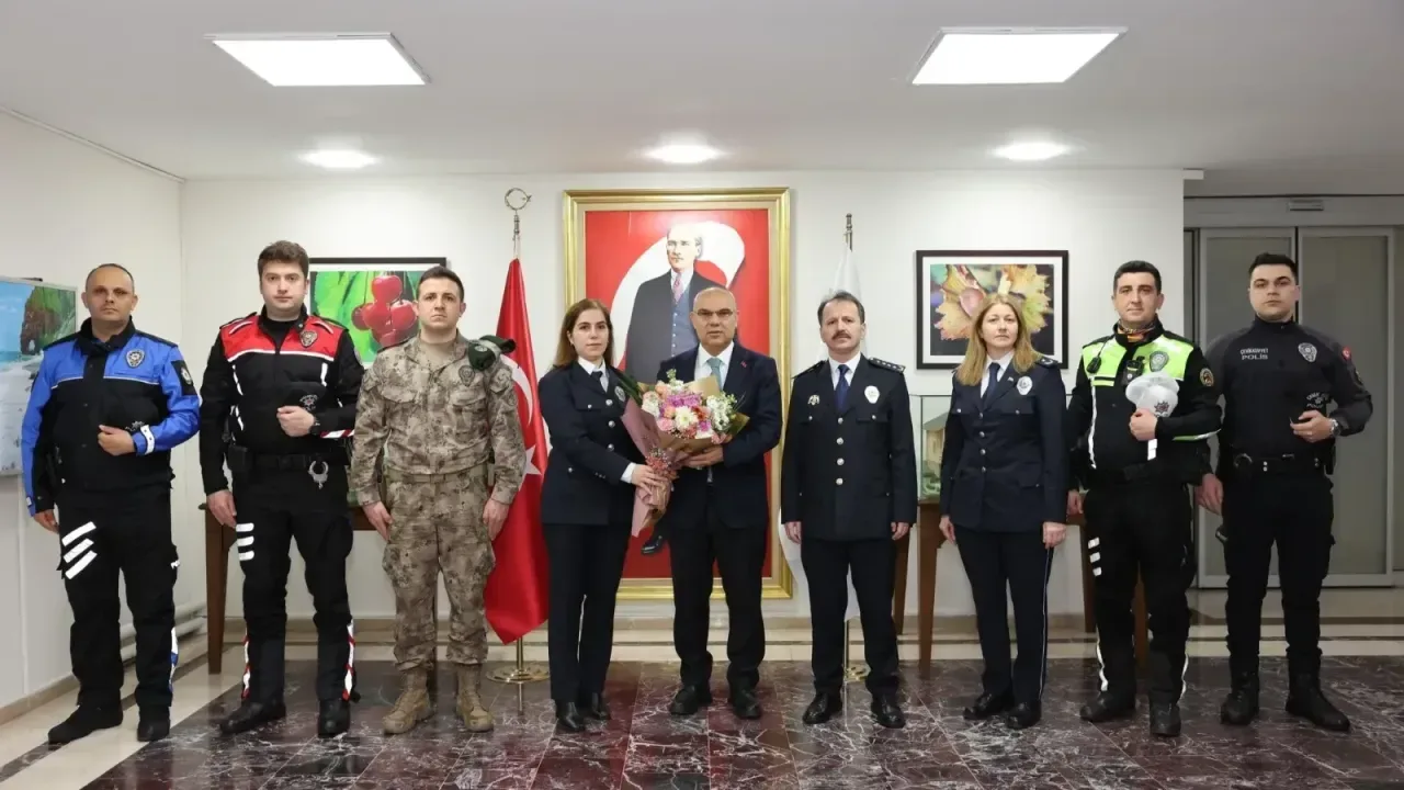 Vali Mustafa Koç’tan Emniyet Teşkilatına Anlamlı Kabul
