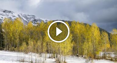 Sonbahar ile kışın birlikte yaşandığı o eşsiz manzaralar